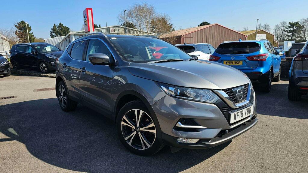 Nissan Qashqai 1.2 Dig-t N-connecta Euro 6 Ss WF18VBB Grey #4