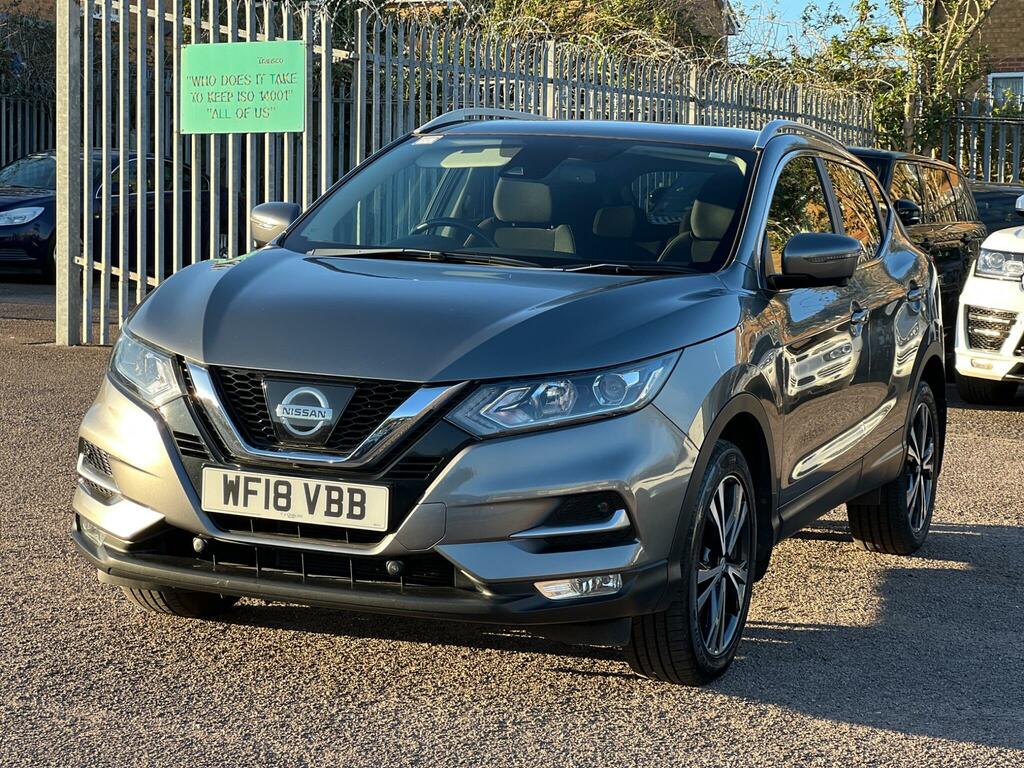 Nissan Qashqai 1.2 Dig-t N-connecta Euro 6 Ss WF18VBB Grey #2