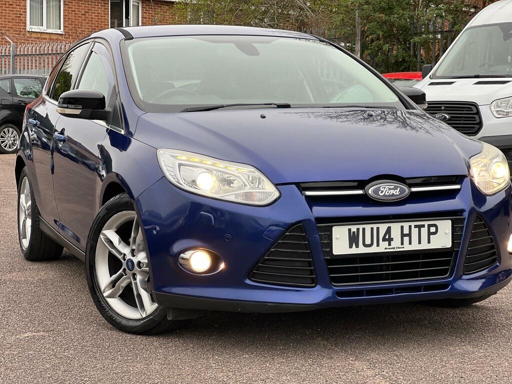 Ford Focus 1.0T Ecoboost Titanium X Euro 5 Ss WU14HTP Blue #6