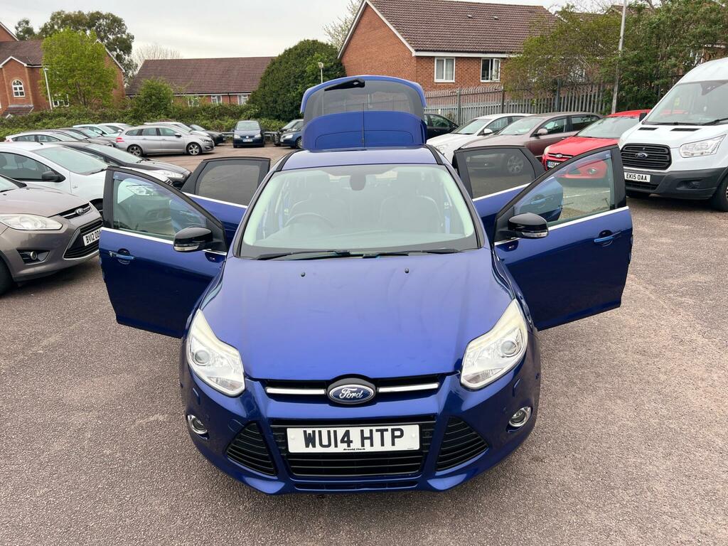 Ford Focus 1.0T Ecoboost Titanium X Euro 5 Ss WU14HTP Blue #3