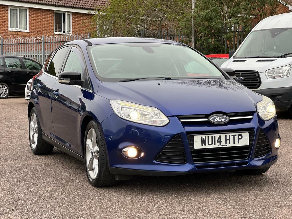 Ford Focus 1.0T Ecoboost Titanium X Euro 5 Ss WU14HTP Blue #2