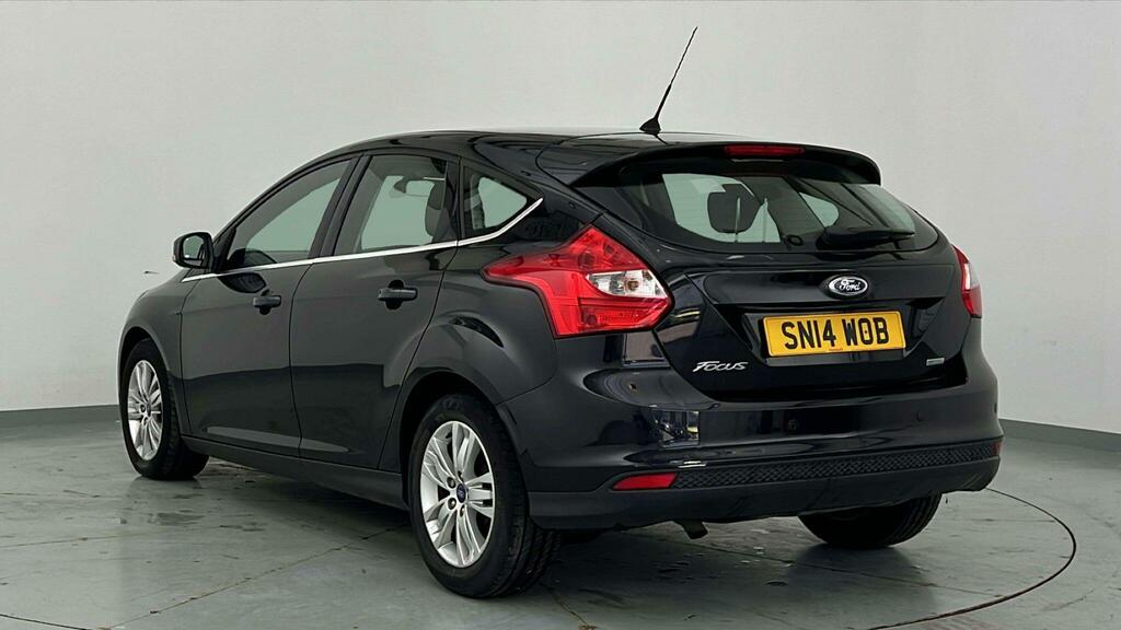 Ford Focus 1.0T Ecoboost Titanium Navigator Euro 5 Ss SN14WOB Black #4