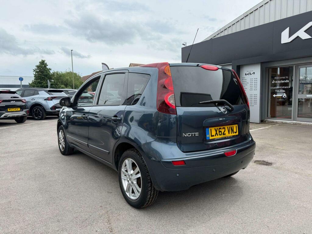 Nissan Note 1.6 16V N-tec Euro 5 Blue #4