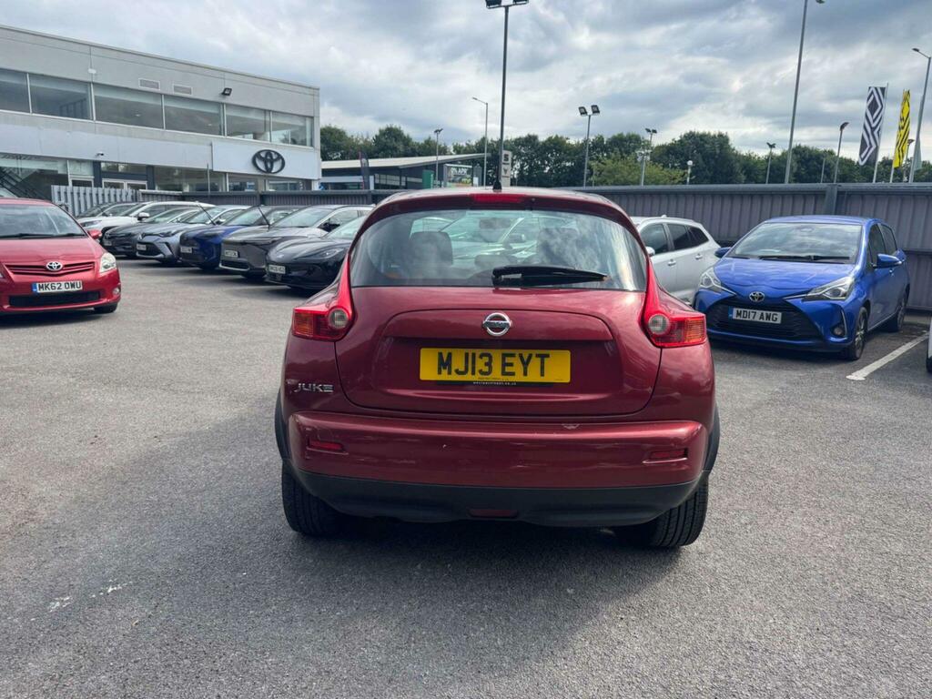 Nissan Juke 1.6 Acenta Premium Euro 5 Ss Red #6