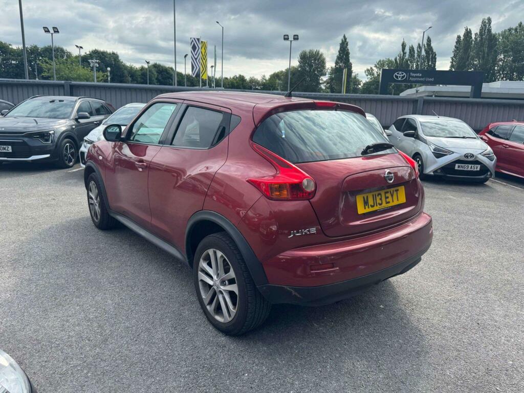 Nissan Juke 1.6 Acenta Premium Euro 5 Ss Red #5