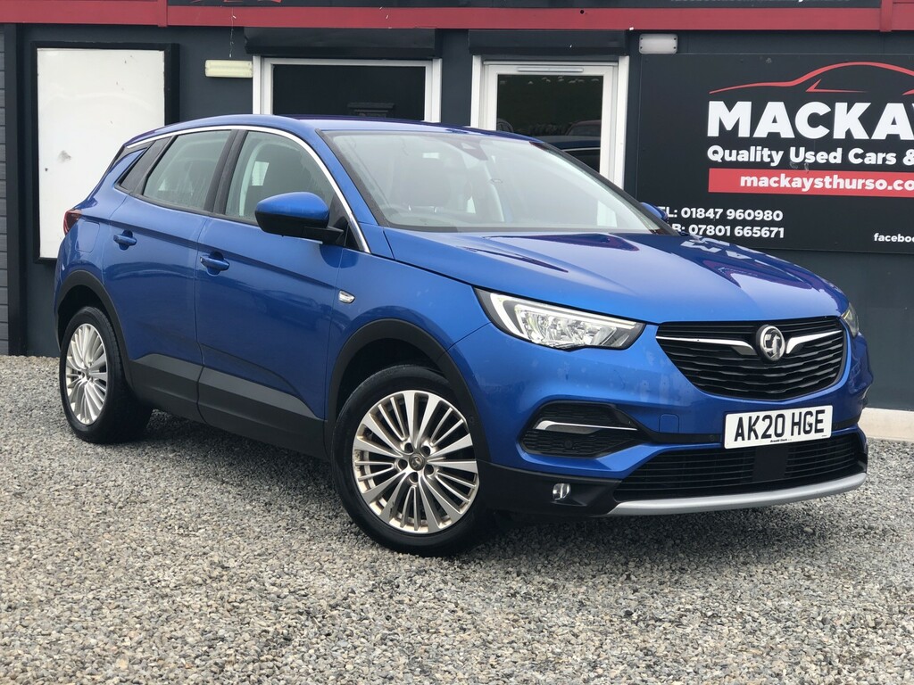 Vauxhall Grandland X Suv 1.5 Turbo D Business Edition Nav 2020 Blue