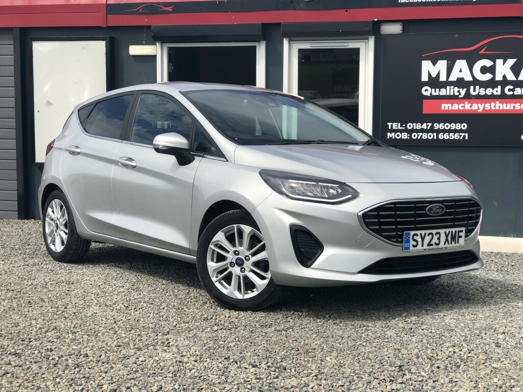 Ford Fiesta Hatchback 1.0 Fiesta Titanium 1.0L Ecoboost Silver