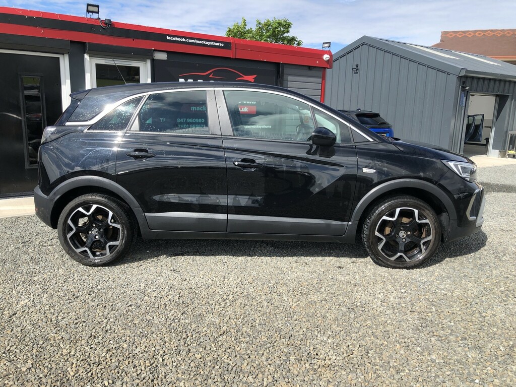 Vauxhall Crossland Suv 1.5 Turbo D Elite Edition 2022 Black #3