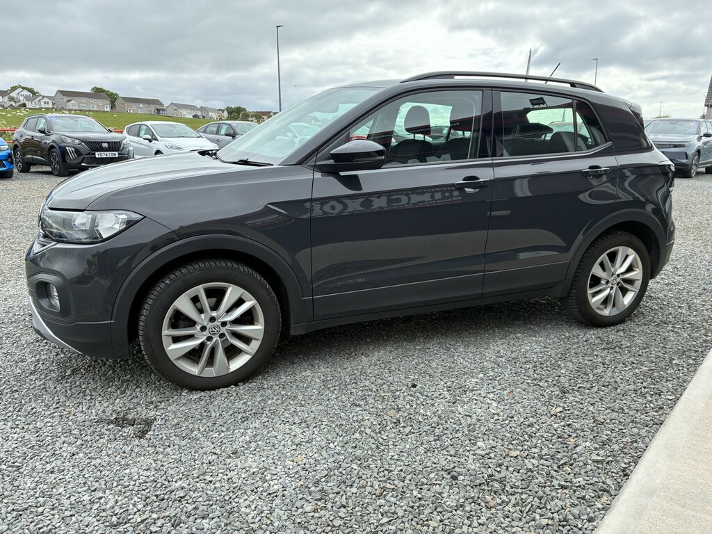 Volkswagen T-Cross Suv 1.0 Tsi Se 2020 LT20LZA Grey #4