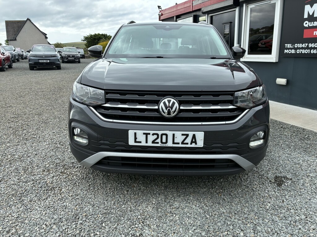 Volkswagen T-Cross Suv 1.0 Tsi Se 2020 LT20LZA Grey #3