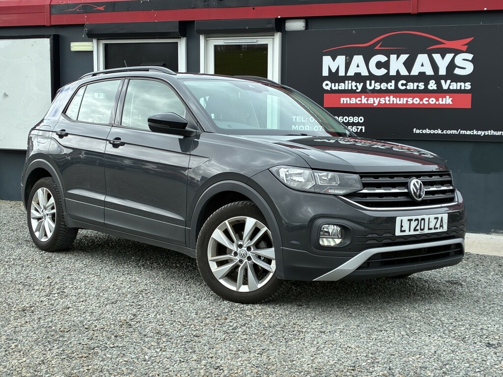 Volkswagen T-Cross Suv 1.0 Tsi Se 2020 Grey