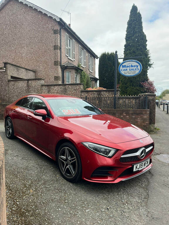 Mercedes-Benz CLS Cls 350D 4Matic Amg Line 9G-tronic KJ19WFM Red #3