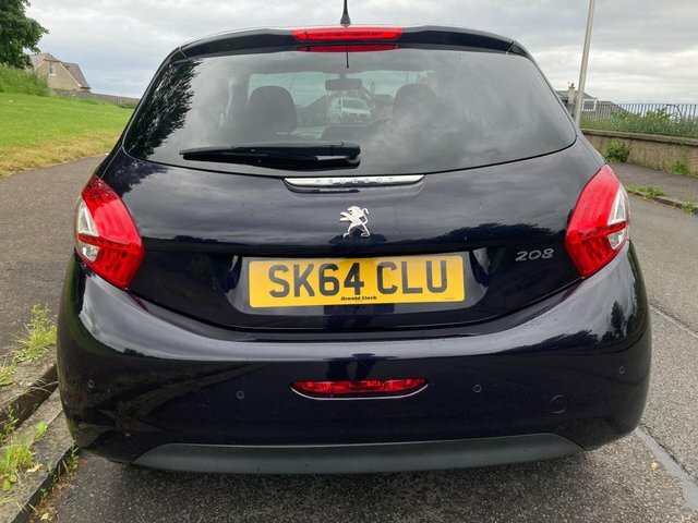 Peugeot 208 2014 1.2 Vti Puretech Style Euro 5 Blue #4