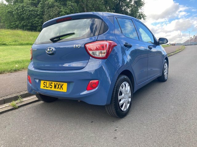 Hyundai I10 2015 1.0 S Euro 5 SL15WXK Blue #3