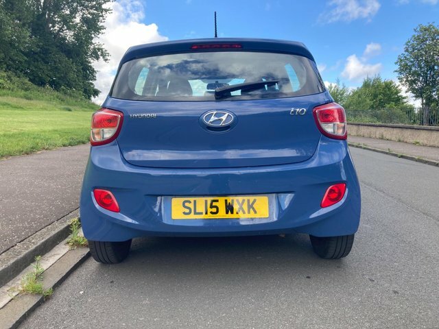 Hyundai I10 2015 1.0 S Euro 5 SL15WXK Blue #4