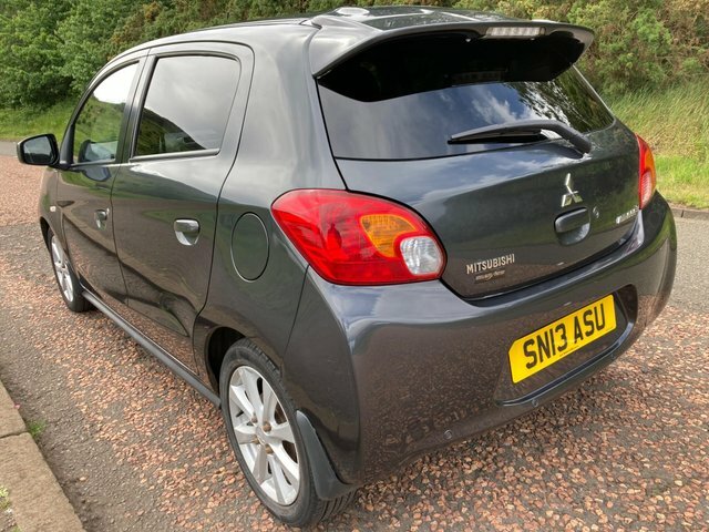 Mitsubishi Mirage 2013 1.2 3 Euro 5 Ss Grey #5
