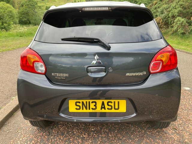 Mitsubishi Mirage 2013 1.2 3 Euro 5 Ss Grey #4