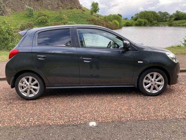 Mitsubishi Mirage 2013 1.2 3 Euro 5 Ss Grey #2