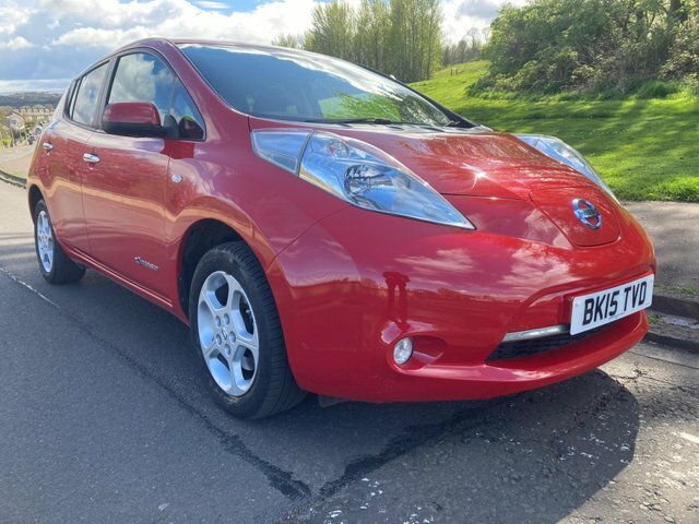 Nissan Leaf 2015 24Kwh Acenta Red
