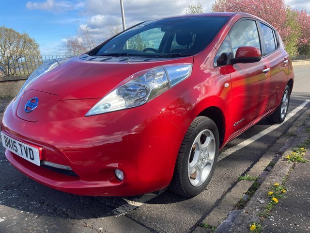 Nissan Leaf 2015 24Kwh Acenta Red #6
