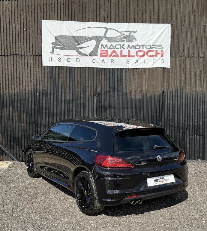 Volkswagen Scirocco Hatchback 2.0 Tdi Bluemotion Tech R-line 2015 KM65UWY Black #6