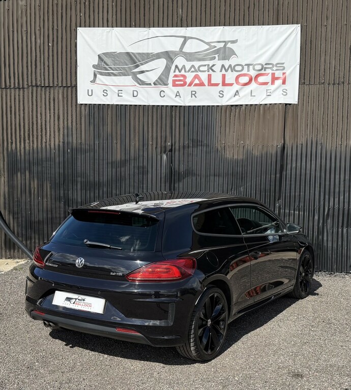 Volkswagen Scirocco Hatchback 2.0 Tdi Bluemotion Tech R-line 2015 KM65UWY Black #4