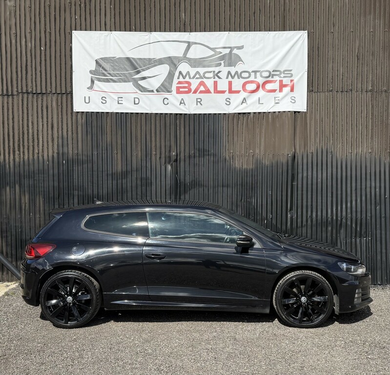 Volkswagen Scirocco Hatchback 2.0 Tdi Bluemotion Tech R-line 2015 KM65UWY Black #3