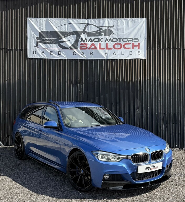 BMW 3 Series 2.0 320D M Sport Touring Blue