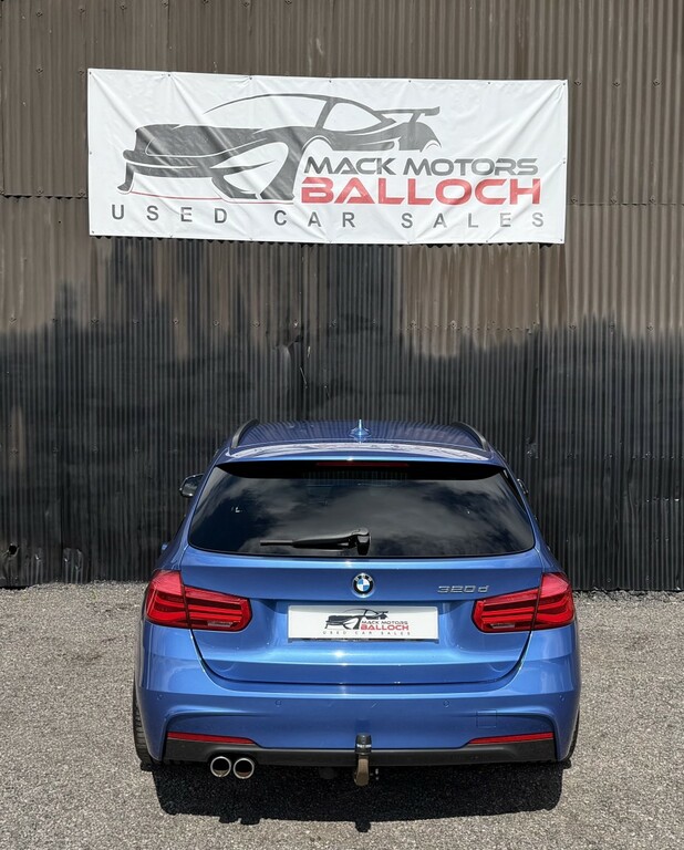 BMW 3 Series Estate 2.0 320D M Sport Touring 2017 JC04WAT Blue #6