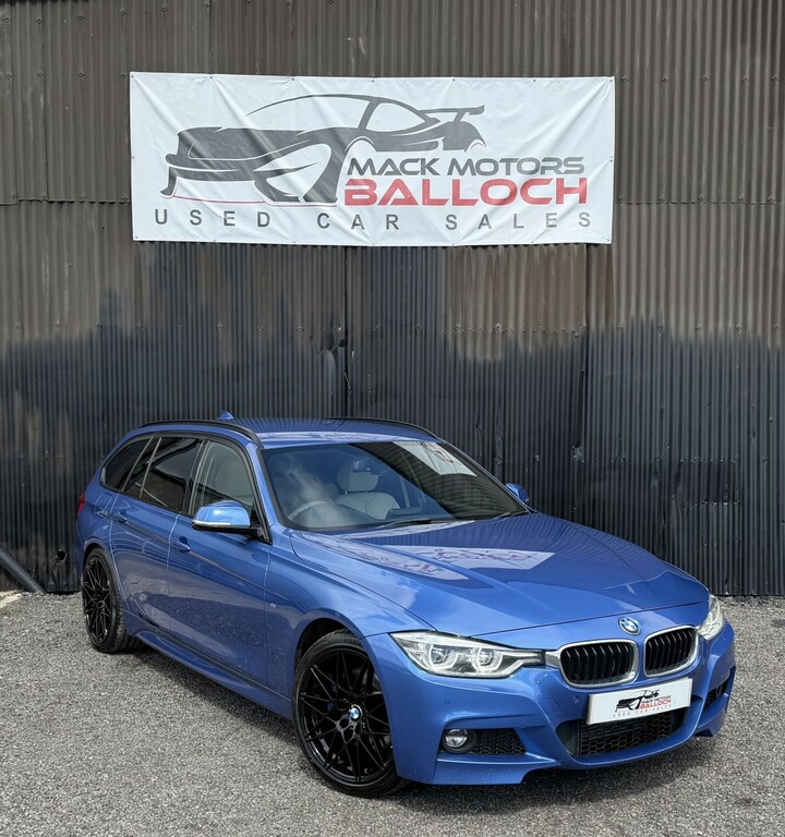 BMW 3 Series Estate 2.0 320D M Sport Touring 2017 Blue