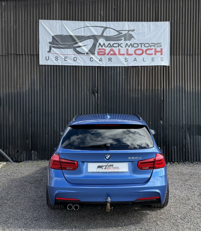 BMW 3 Series Estate 2.0 320D M Sport Touring 2017 JC04WAT Blue #6