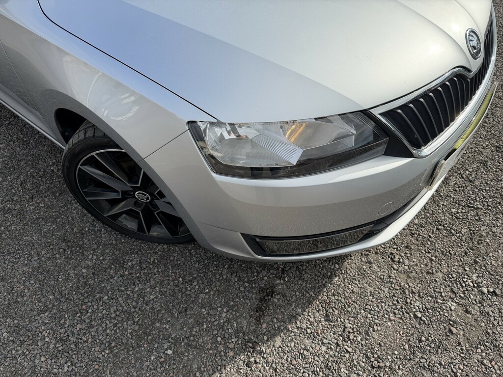 Skoda Rapid Spaceback Hatchback 1.2 Tsi Se Sport 2016 Silver #2