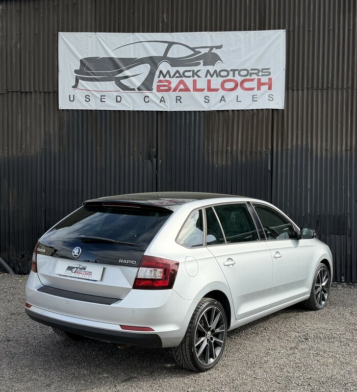 Skoda Rapid Spaceback Hatchback 1.2 Tsi Se Sport 2016 Silver #5
