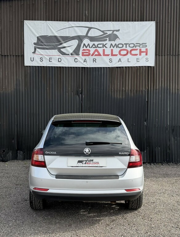 Skoda Rapid Spaceback Hatchback 1.2 Tsi Se Sport 2016 Silver #6