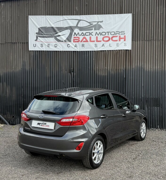 Ford Fiesta Hatchback 1.1 Ti-vct Zetec 2017 T30KAW Grey #5