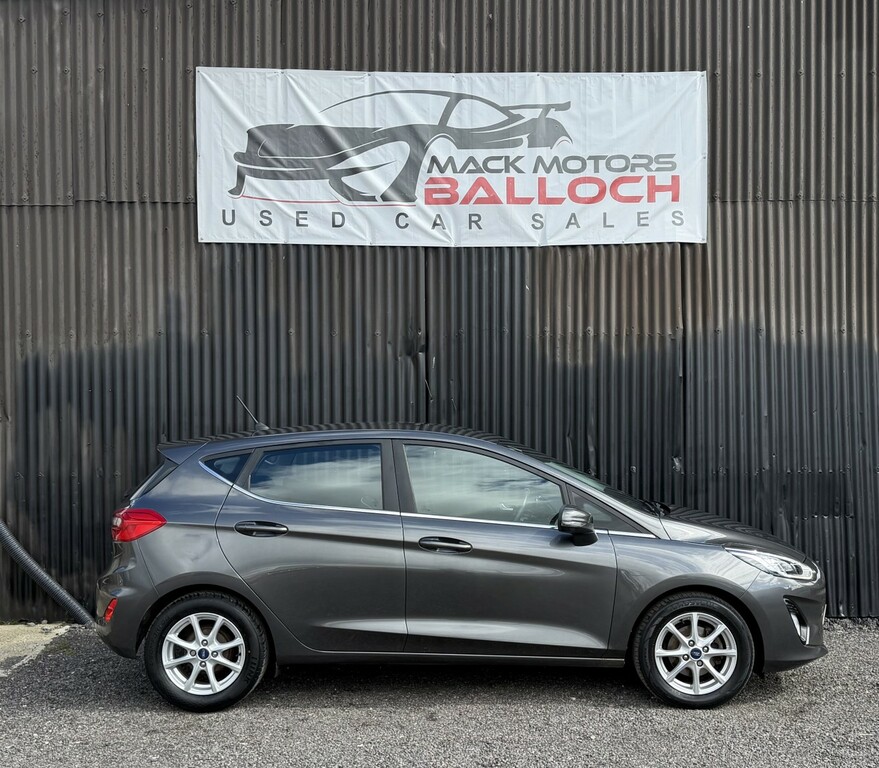 Ford Fiesta Hatchback 1.1 Ti-vct Zetec 2017 T30KAW Grey #4
