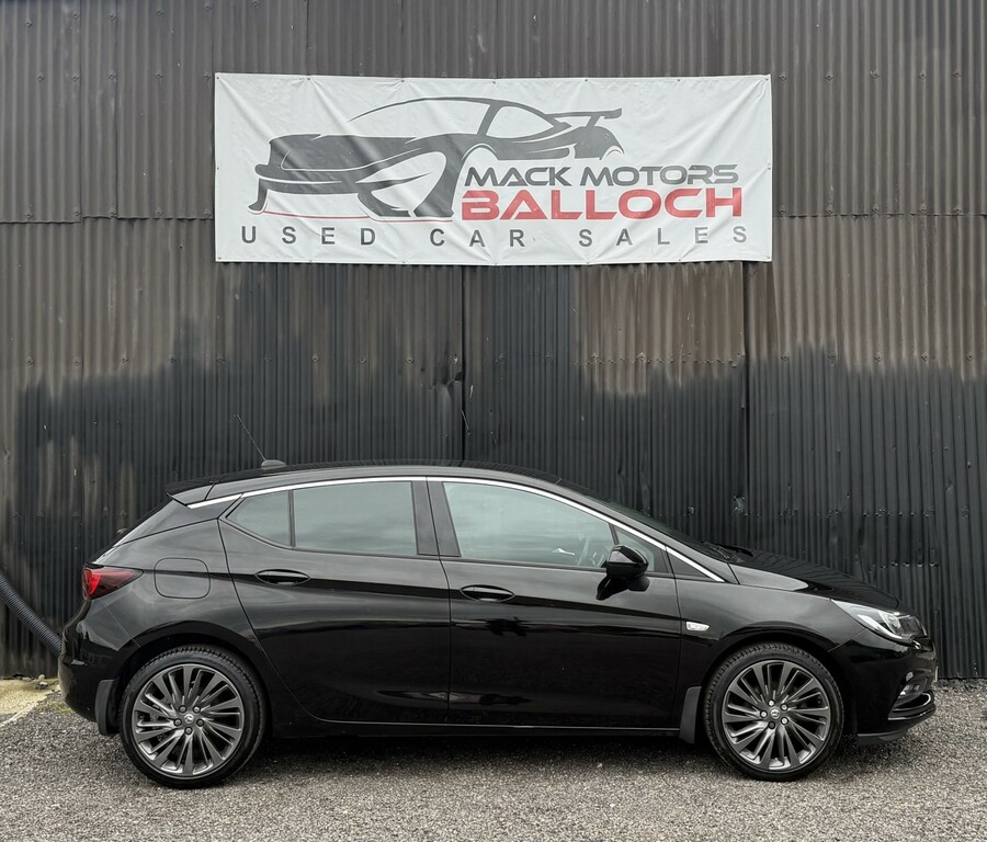 Vauxhall Astra Hatchback 1.4 I Turbo Griffin 2019 SV69VLC Black #4