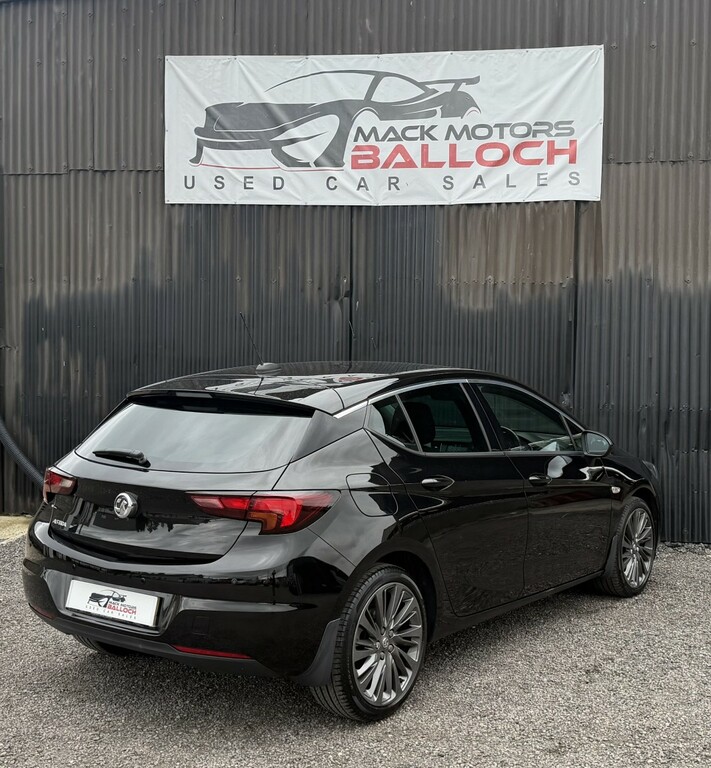 Vauxhall Astra Hatchback 1.4 I Turbo Griffin 2019 SV69VLC Black #5