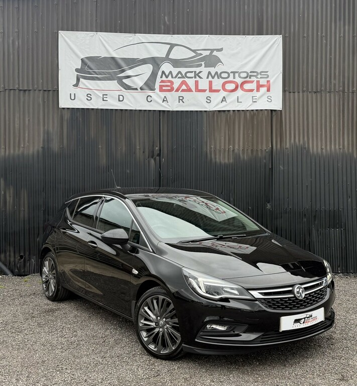 Vauxhall Astra Hatchback 1.4 I Turbo Griffin 2019 Black