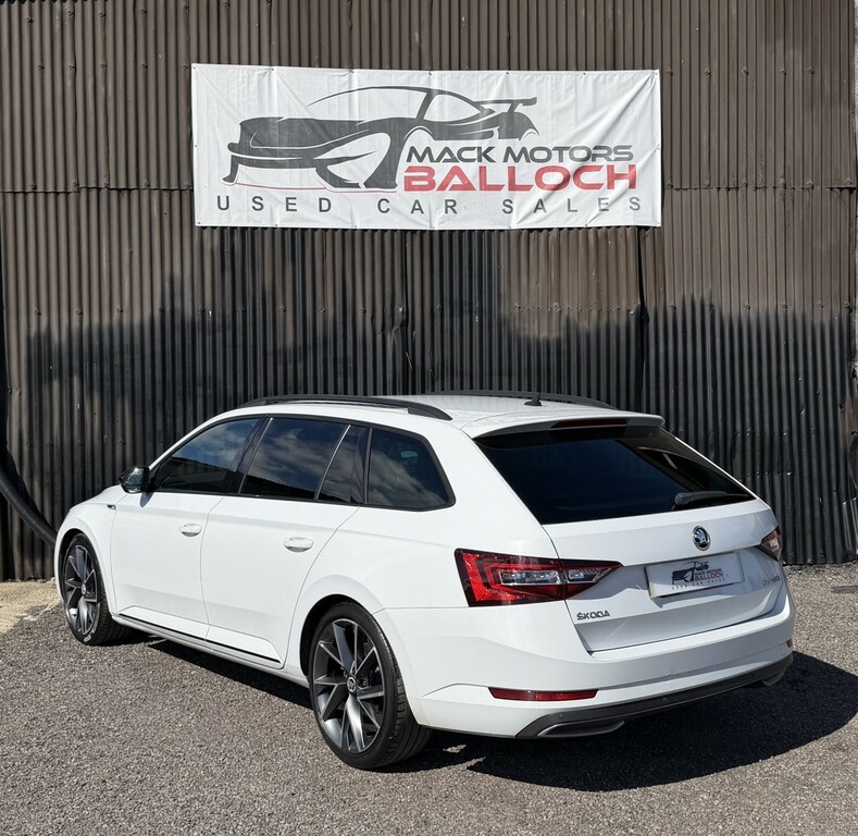 Skoda Superb Superb Se L Executive Tdi S-a White #7