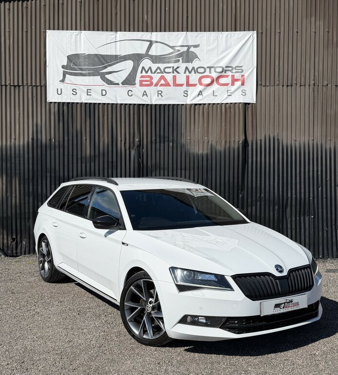 Skoda Superb 2.0 Tdi Sportline White