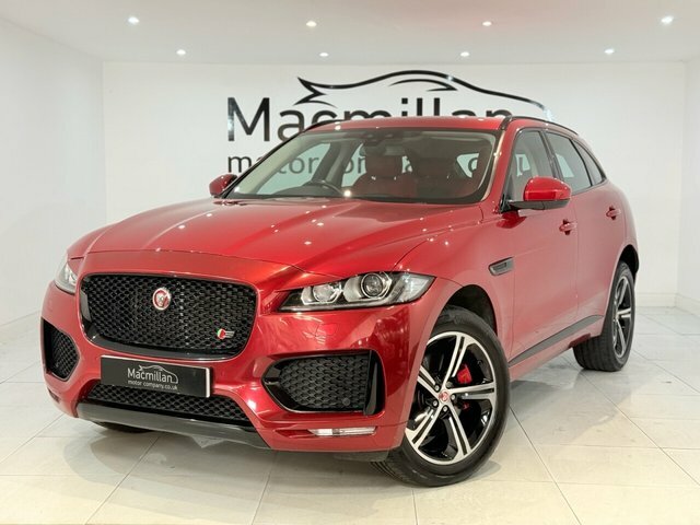 Jaguar F-Pace 3.0 D300 V6 S Suv Awd Euro 6 S S YM16DHV Red #4