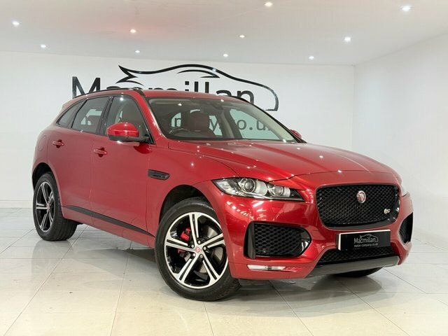 Jaguar F-Pace 3.0 D300 V6 S Suv Awd Euro 6 S S Red