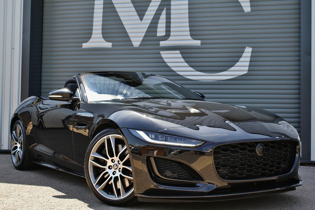 Jaguar F-Type Convertible 5.0 V8 R-dynamic P450 Awd Covertible Black #5