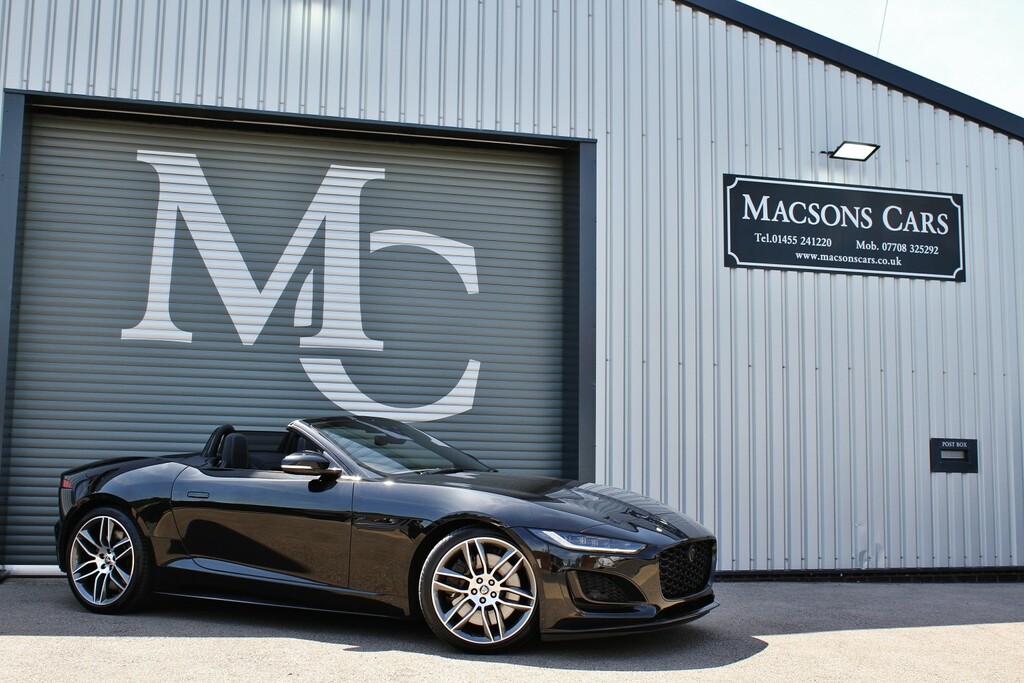 Jaguar F-Type Convertible 5.0 V8 R-dynamic P450 Awd Covertible Black #6