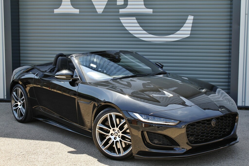 Jaguar F-Type Convertible 5.0 V8 R-dynamic P450 Awd Covertible Black #3