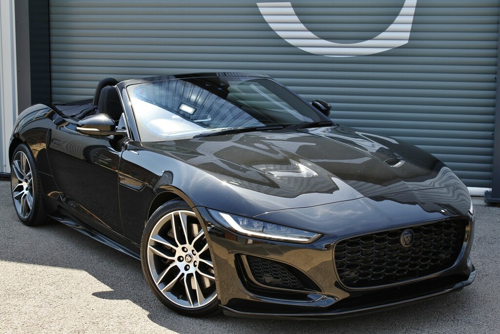Jaguar F-Type Convertible 5.0 V8 R-dynamic P450 Awd Covertible Black #4