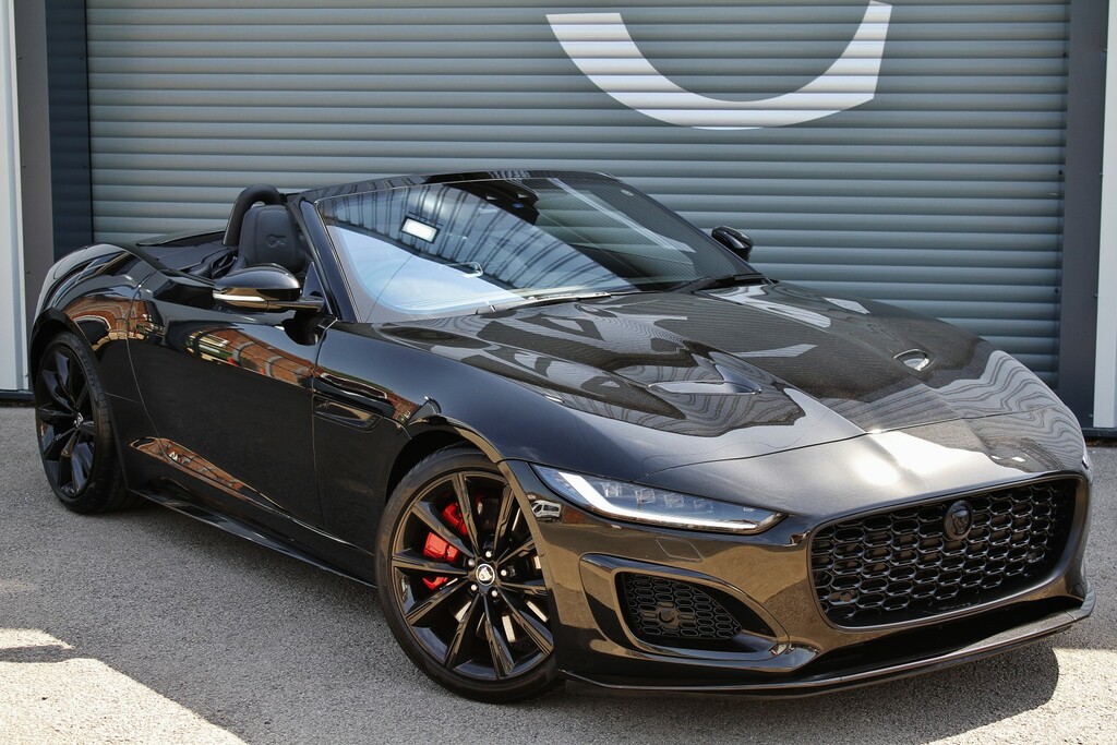 Jaguar F-Type Convertible 5.0 V8 R 575 Awd 2022 Black #2