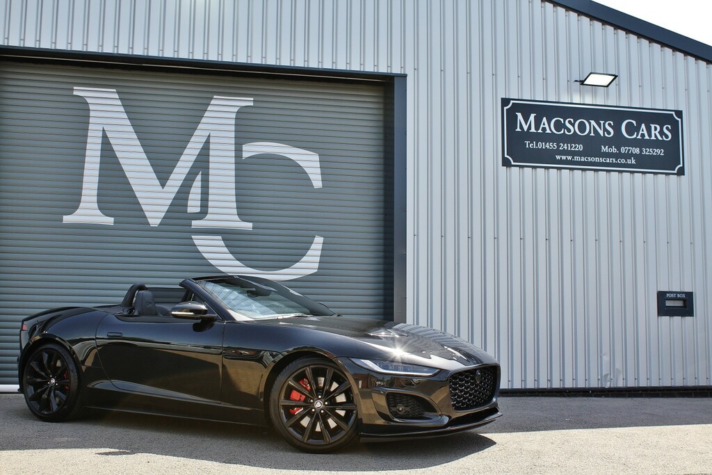 Jaguar F-Type Convertible 5.0 V8 R 575 Awd 2022 Black #5