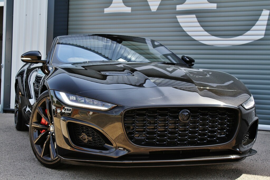 Jaguar F-Type Convertible 5.0 V8 R 575 Awd 2022 Black #4
